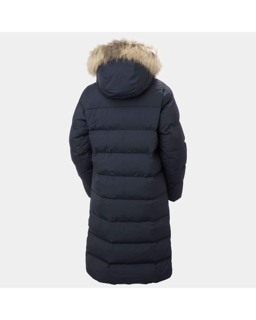 Helly Hansen Blue Aria Long Parka