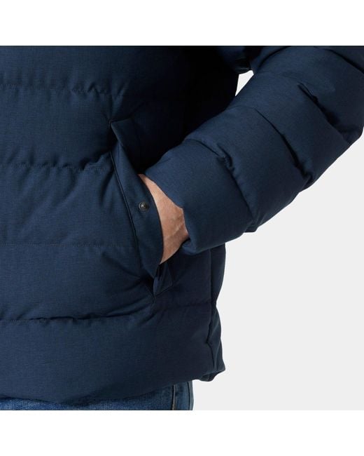 Alby Puffy Jacket Hombre Helly Hansen de hombre de color Blue