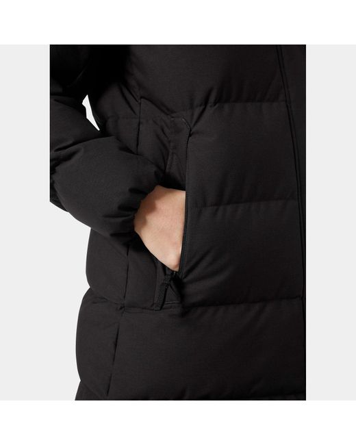 Helly Hansen Black Blossom Puffy Parka