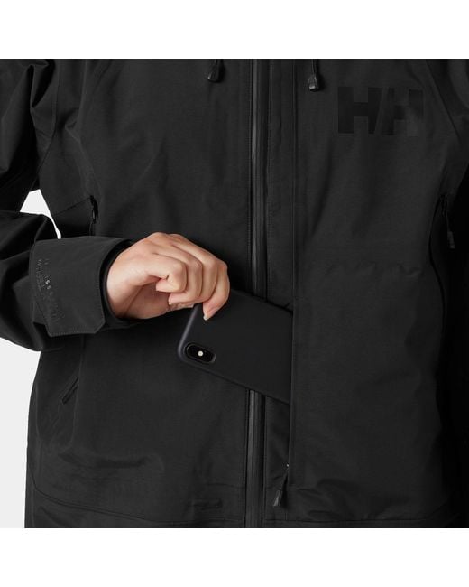 Helly Hansen Black Sogn Shell Jacket