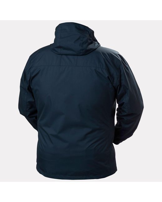 Helly Hansen Blue Dubliner Shell Rain Jacket for men