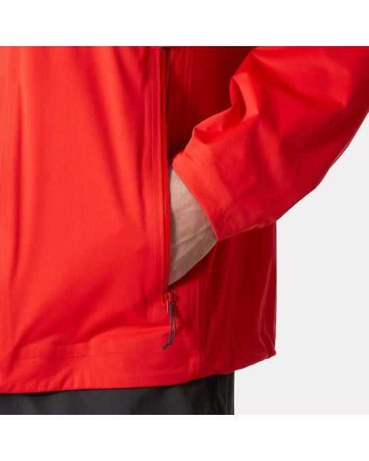 Momentum 3-Layer Stretch Jacket Hombre Helly Hansen de hombre de color Red