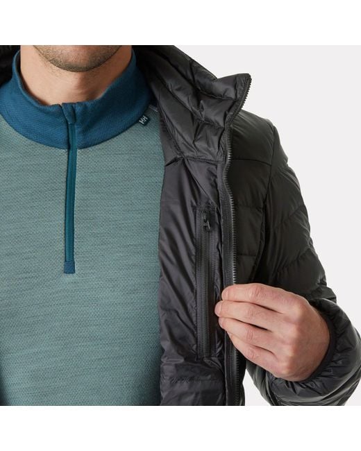 Helly Hansen Black Verglas Down Jacket 2.0 for men