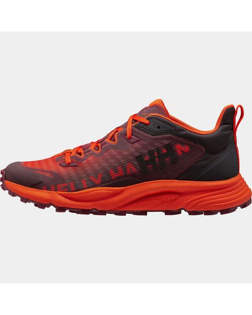 Chaussures running trail wizard violet Helly Hansen pour homme en coloris Red