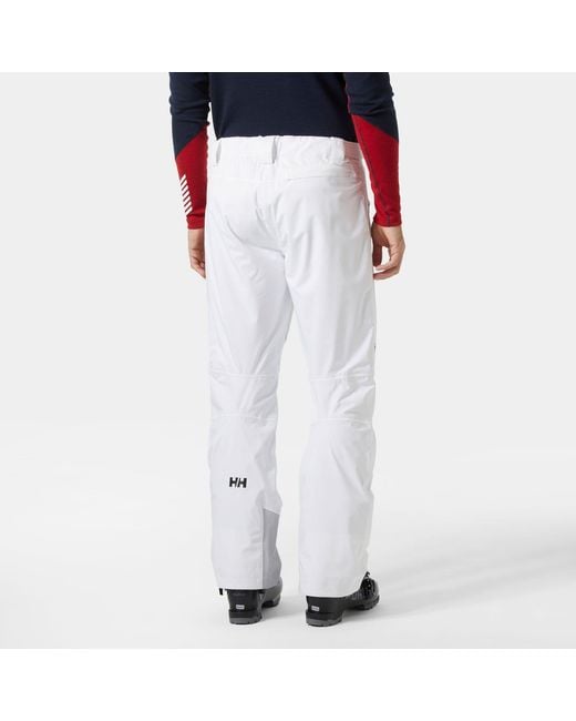 Helly Hansen White Legendary Insulated Ski Pants for men