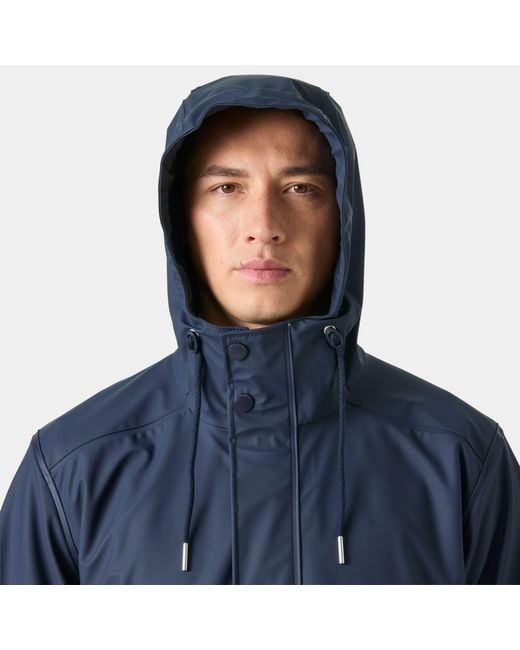 Moss Block Raincoat Helly Hansen de hombre de color Blue