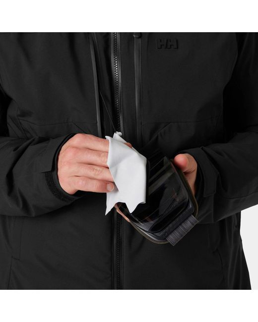 Helly Hansen Black Kvitfjell Infinity Down Ski Jacket for men
