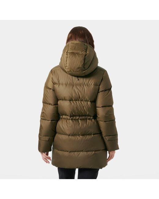 Parka En Duvet Femme Essence Marron Helly Hansen en coloris Green