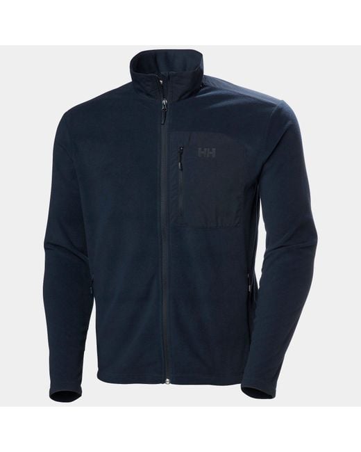 Helly Hansen Blue Daybreaker Block Microfleece Jacket for men