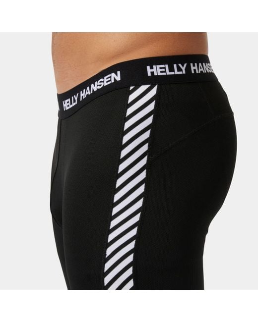 Helly Hansen Black Hh Lifa Pant for men