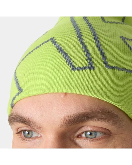 Helly Hansen Green Outline Beanie Std