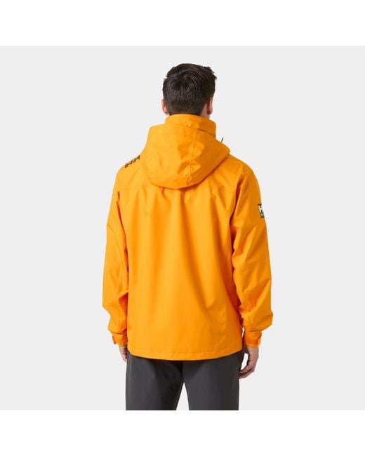 Helly Hansen Orange Crew Hooded Midlayer Jacket 2.0 for men