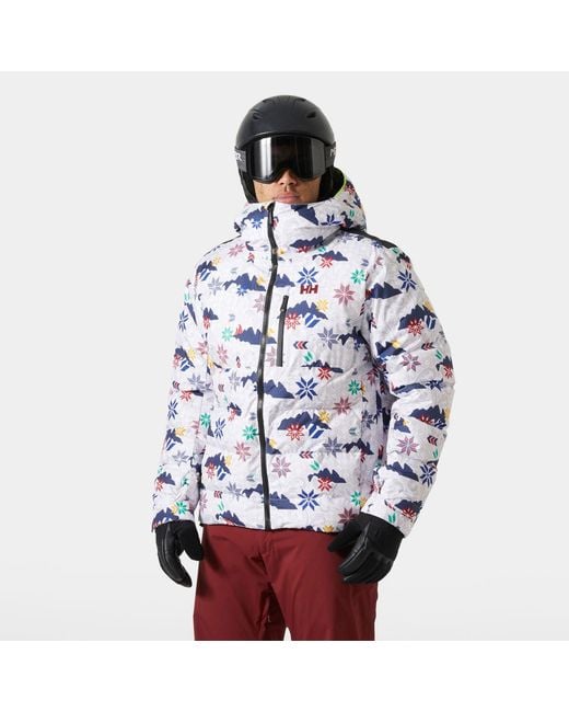Helly Hansen Blue Kvitfjell Race Puffy Ski Jacket for men