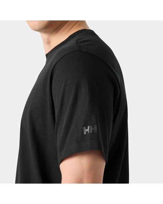 Helly Hansen Black 2-Pack Hh Cotton T-Shirts for men