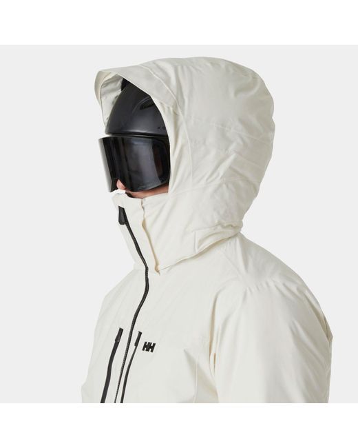 Helly Hansen White Kvitfjell Infinity Down Ski Jacket for men