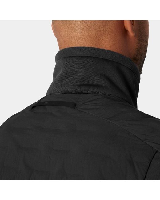 Helly Hansen Black Hp Hybrid Stretch Insulator for men