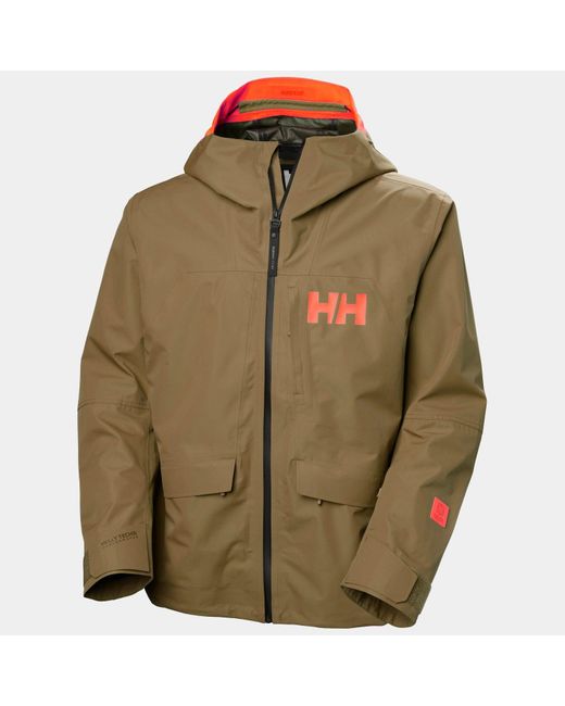 Helly Hansen Green Emiko Shell Jacket for men