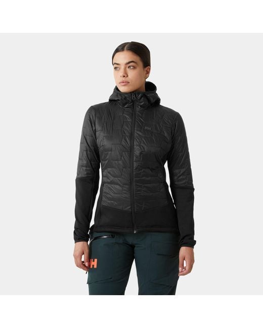 Helly Hansen Black W Lifaloft Hybrid Insulator Jacket