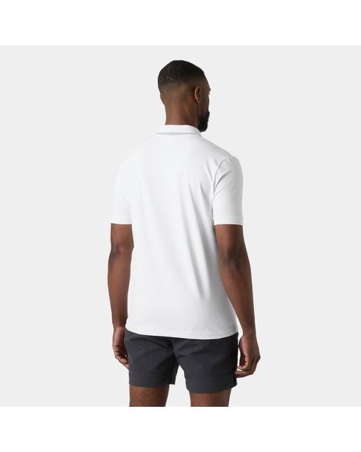 Helly Hansen White Hp Figari Polo for men