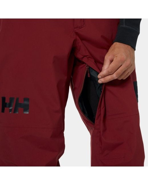 Ullr D Pants 2.0 Helly Hansen de color Red