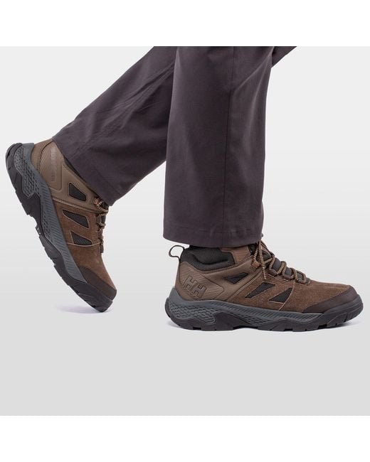 Helly Hansen Brown Switchback Mid 3 Helly Tech Boots for men