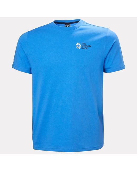 Helly Hansen Blue The Ocean Race T-Shirt for men