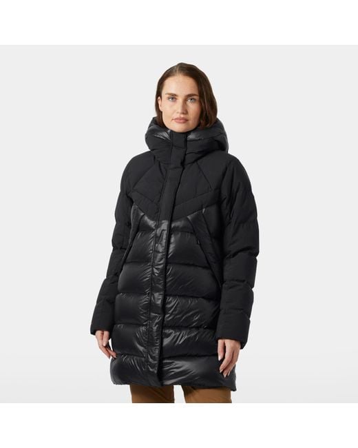 Winter Bliss Down Parka Mujer Helly Hansen de color Black