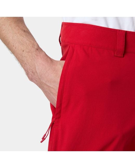 Helly Hansen Red Move Quick Dry 6” Shorts for men