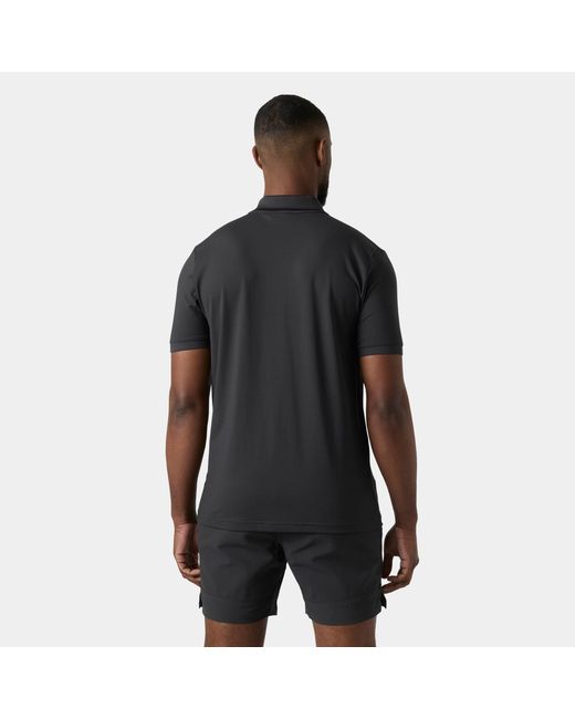 Helly Hansen Black Hp Figari Polo for men