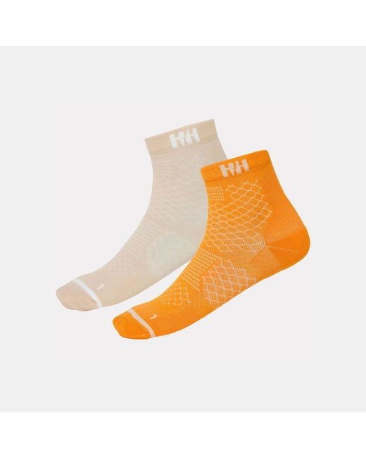 Helly Hansen Orange Trail Socks 2-Pack