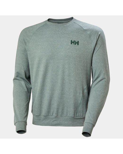 Helly Hansen Green Tyri Knit Crew Neck for men