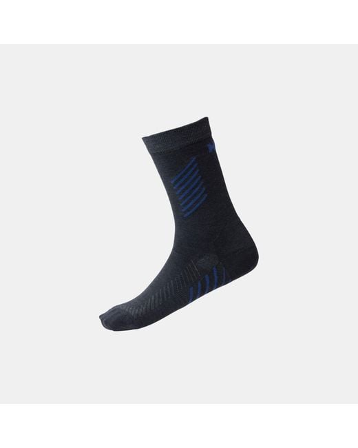 Helly Hansen Blue Durawool Light Hiking Sock