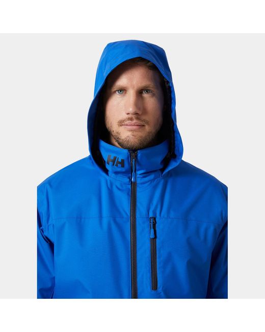 Crew Hooded Midlayer Sailing Jacket 2.0 Hombre Helly Hansen de hombre de color Blue