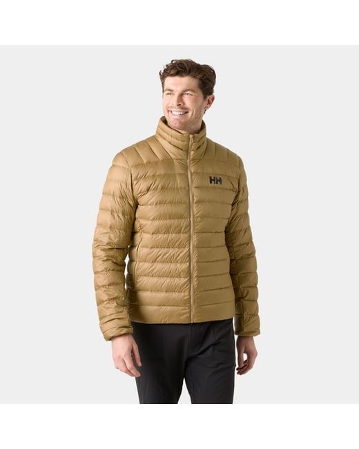 Helly Hansen Green Verglas Down Jacket 2.0 for men