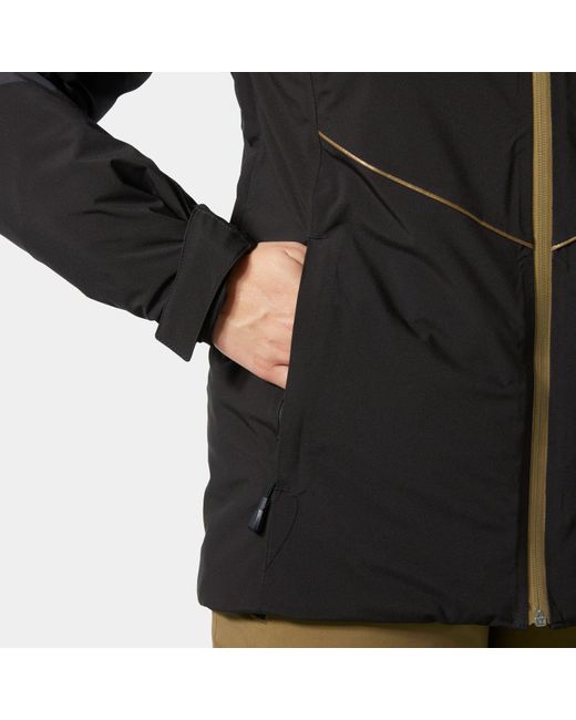 Helly Hansen Black Panorama Insulated Jacket
