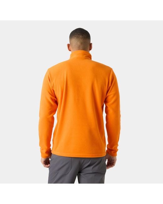 Helly Hansen Orange Daybreaker Half-Zip Fleece for men