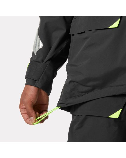 Helly Hansen Black Skagen Offshore Sailing Jacket for men