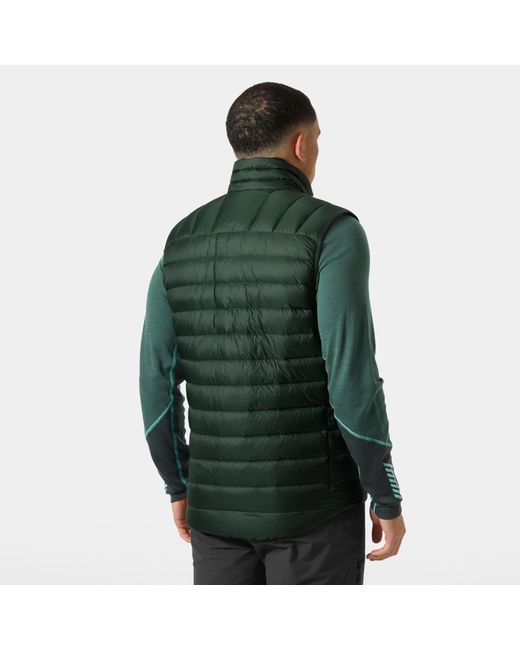 Helly Hansen Green Verglas Down Vest 2.0 for men