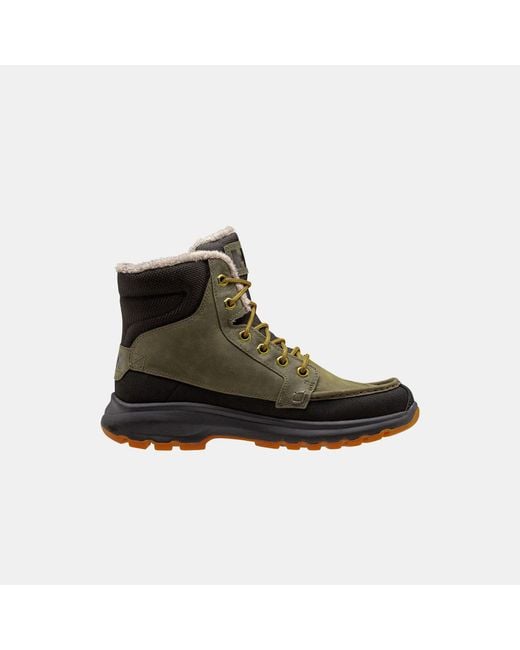 Helly Hansen Black Garibaldi V3 Waterproof Leather Boots for men