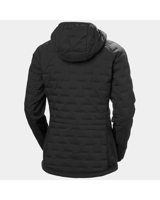 Hp Hooded Stretch Insulator Grigio di Helly Hansen in Black