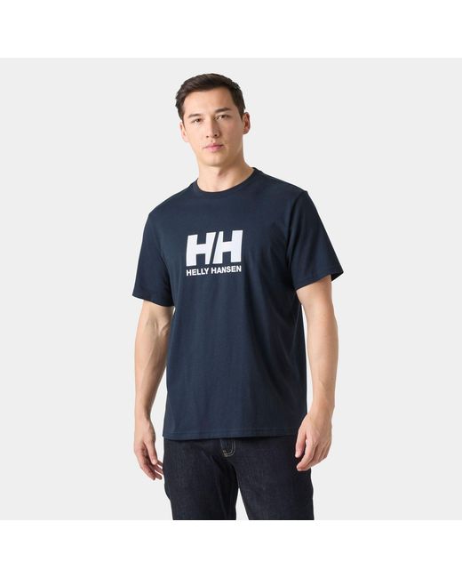 Hh Logo T-Shirt 3.0 di Helly Hansen in Blue da Uomo