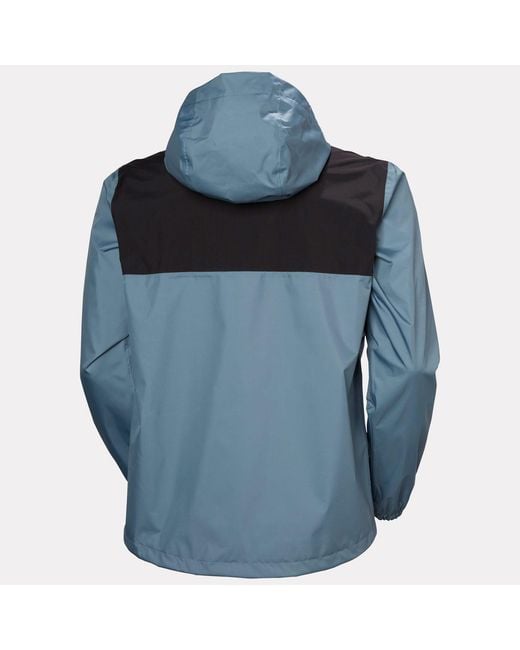 Helly Hansen Blue Vancouver Rain Jacket for men