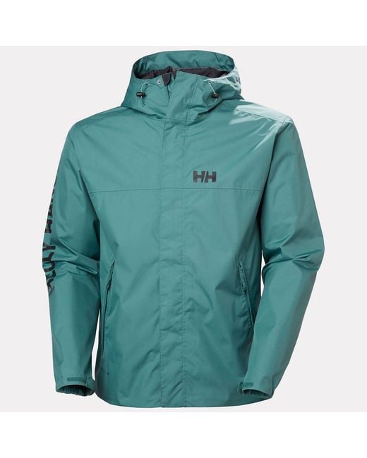 Helly Hansen Ervik Fully Waterproof Jacket Green for men