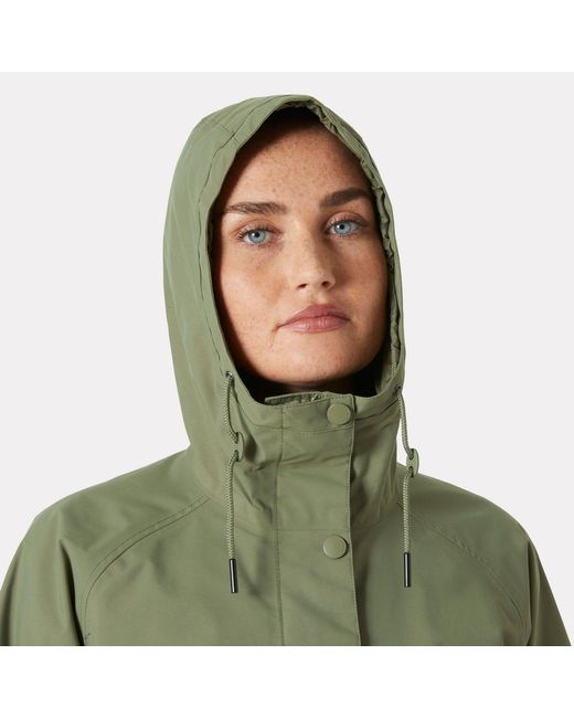 Helly Hansen Green Valentia 2.0 Raincoat