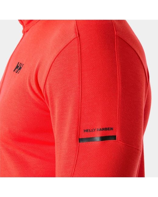 Helly Hansen Red Hp 1/2 Zip Pullover for men