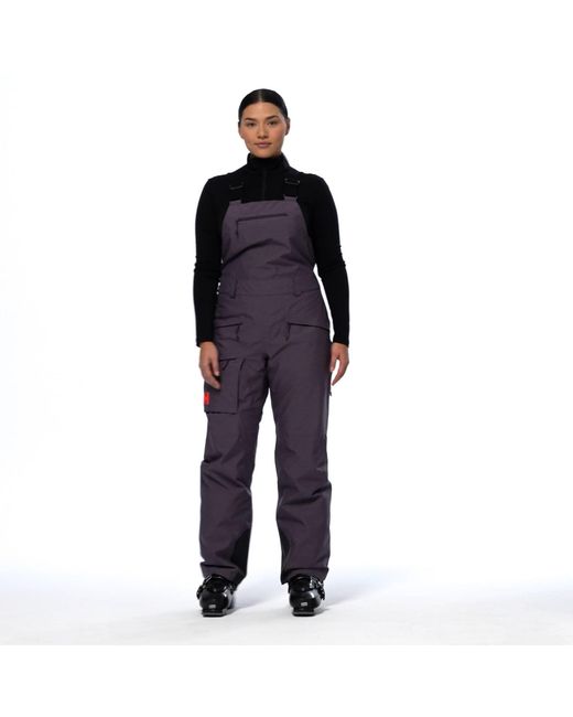 Helly Hansen Blue Powderqueen Bib Pants 2.0 for men