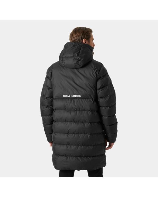 Helly Hansen Black Oslo Puffy Parka for men