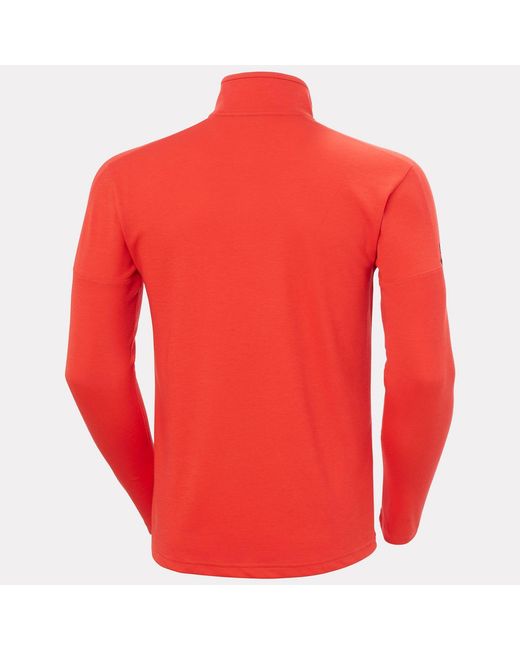 Helly Hansen Red Hp 1/2 Zip Pullover for men