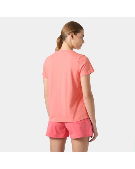 Helly Hansen Red Hh Logo T-Shirt 3.0