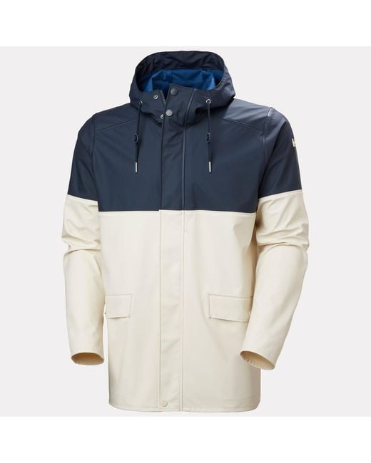 Moss Block Raincoat Helly Hansen de hombre de color Blue
